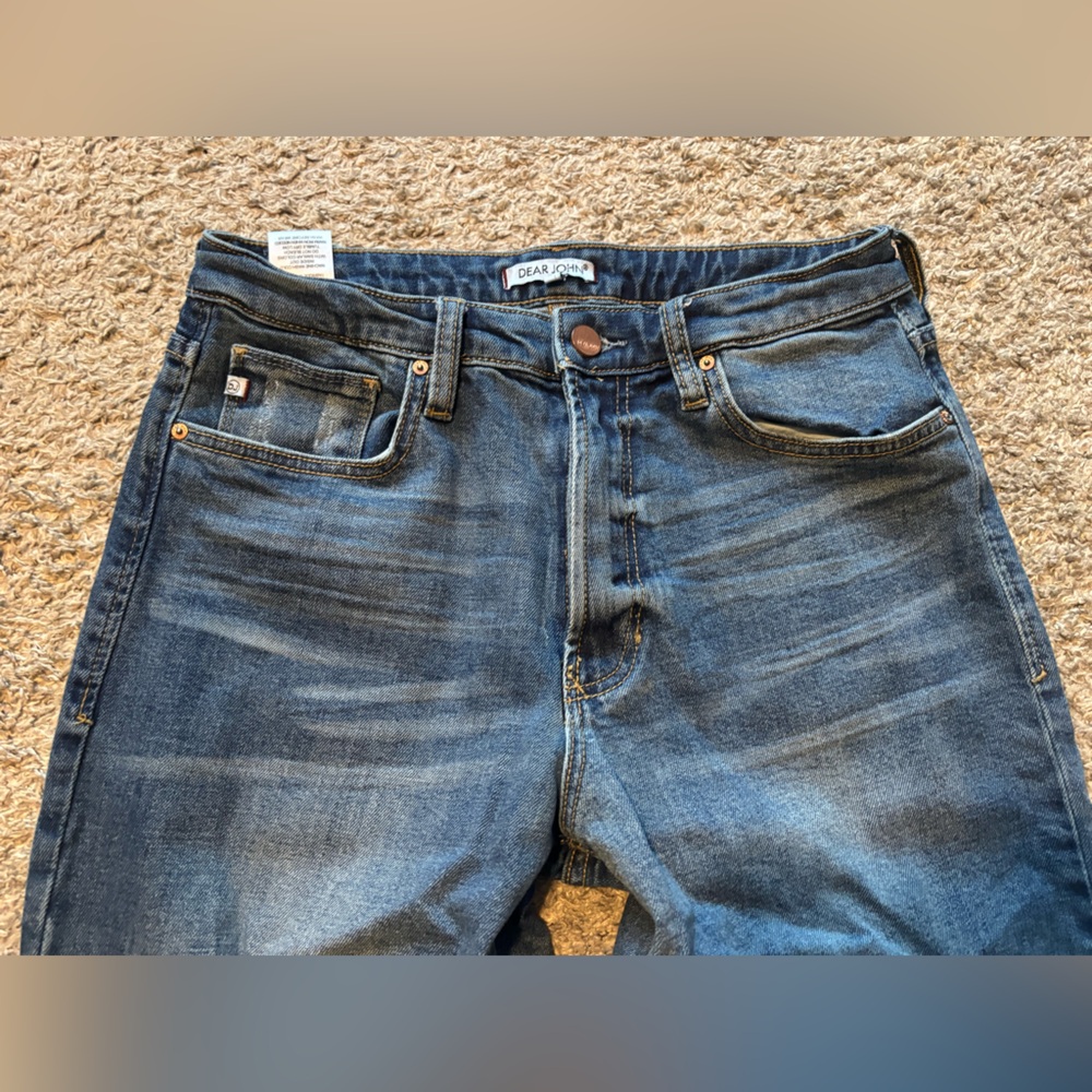Dear John Women's Distressed Blue Jeans - Size 27 - Picture 5 of 9